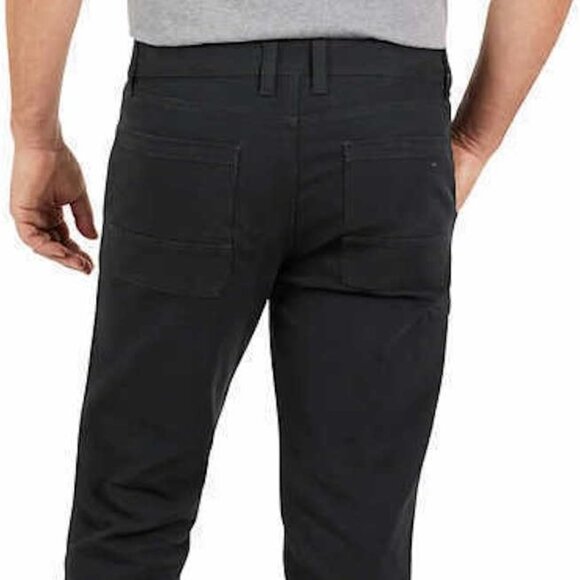Weatherproof Vintage Men's Flex Utility Canvas Pant Size 40X30 Black Stretch - Picture 11 of 14